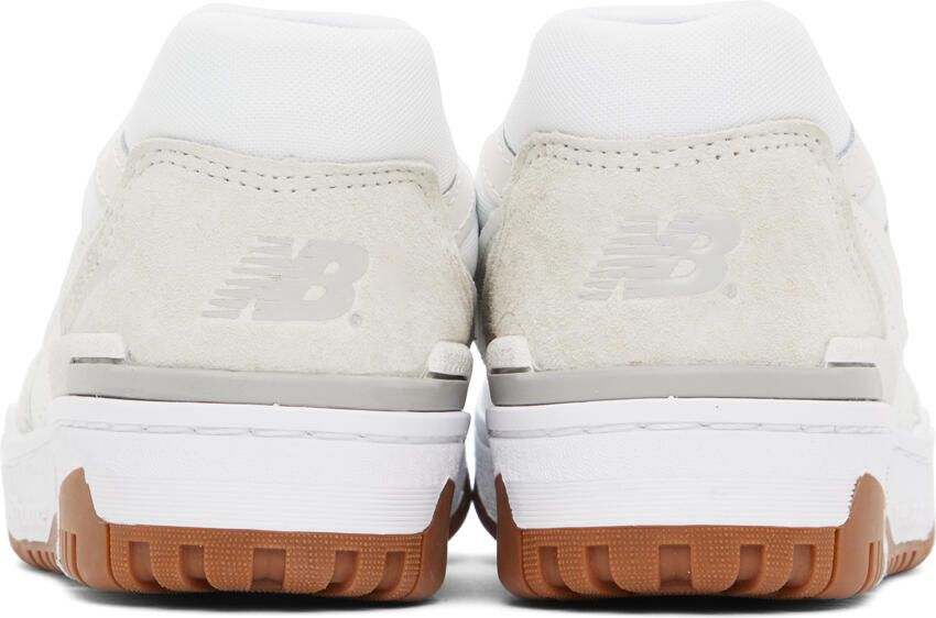New Balance White BB550 Sneakers
