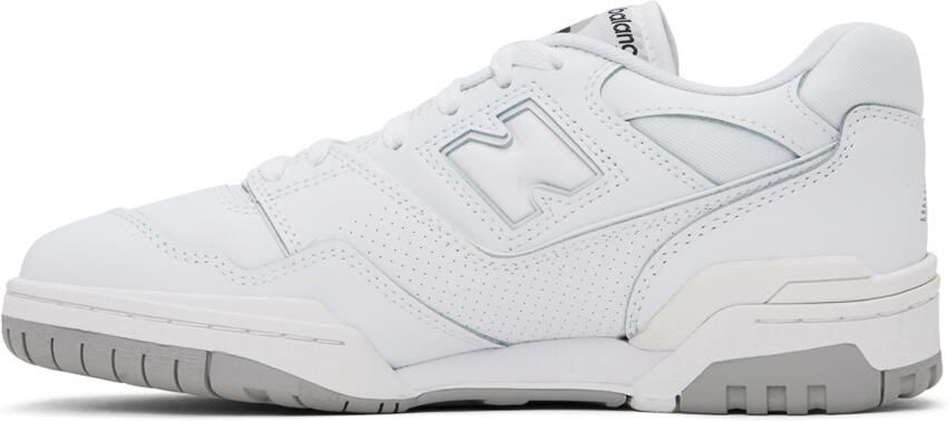 New Balance White 550 Sneakers - Picture 7
