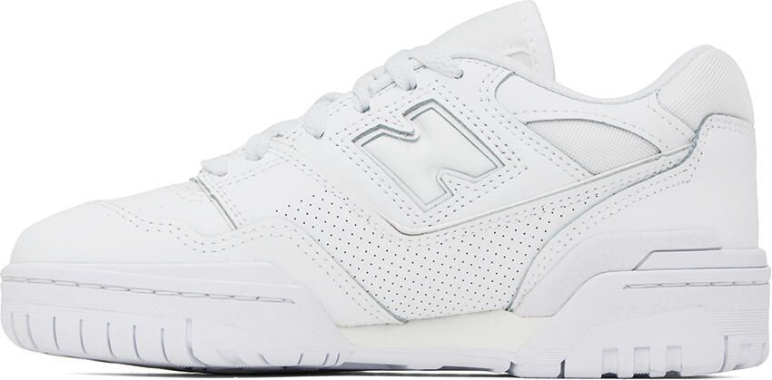 New Balance White 550 Sneakers - Picture 3