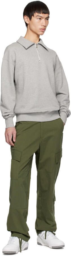 New Balance White & Gray 550 Sneakers - Picture 4