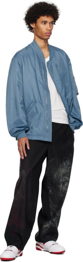 New Balance White & Red 550 Sneakers - Picture 4