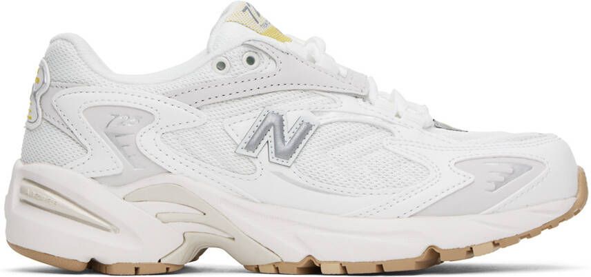 New Balance White 725v1 Sneakers - Picture 4