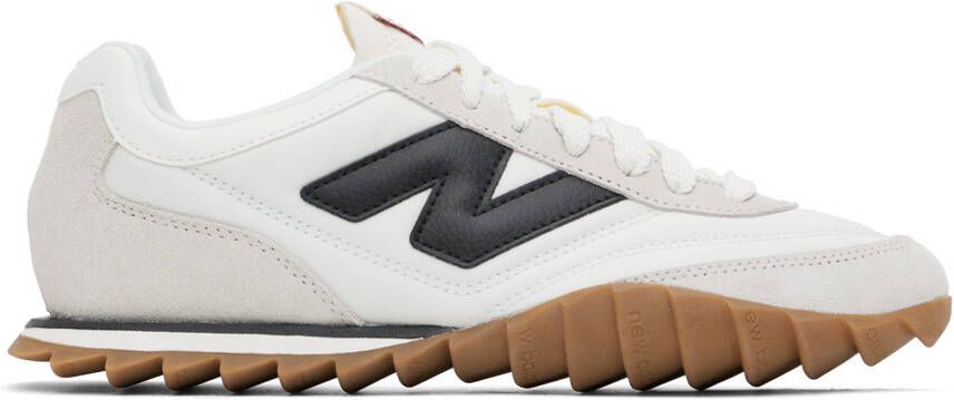 New Balance White & Gray RC30 Sneakers - Picture 5