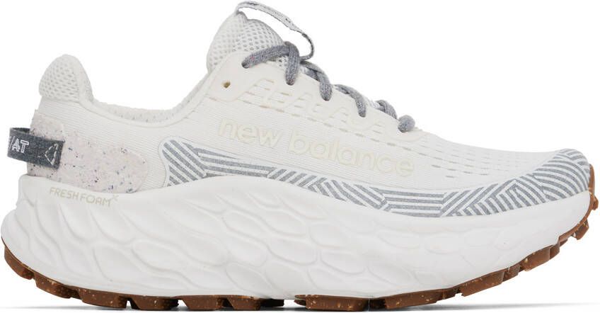 New Balance White Trail More v3 Sneakers - Picture 5