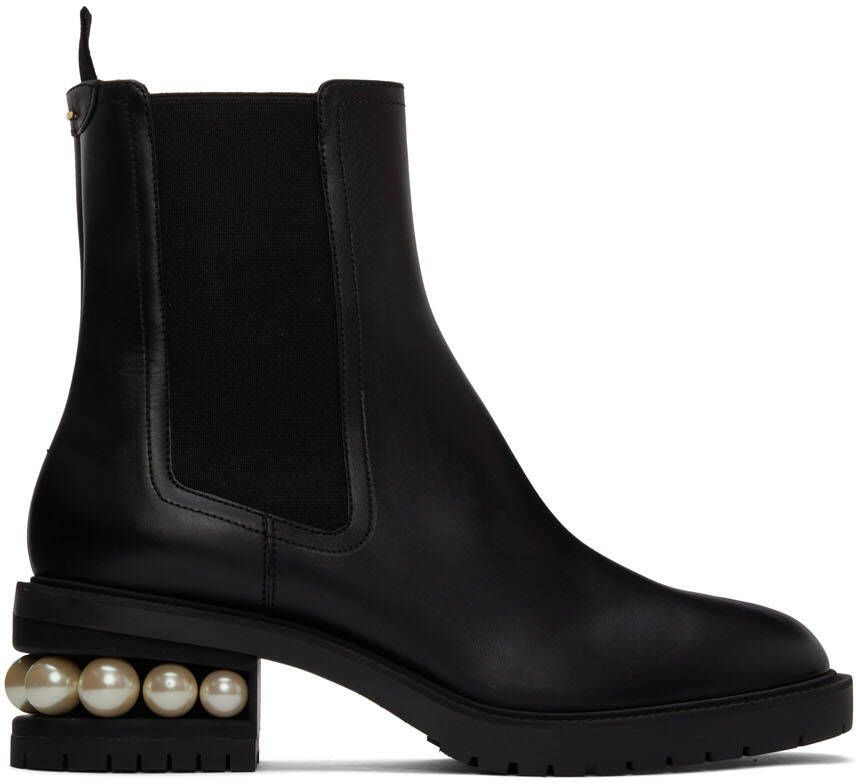 Nicholas Kirkwood Black Casati Chelsea Boots - Picture 5