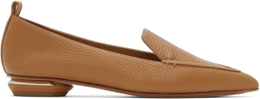 Nicholas Kirkwood Brown Beya Loafers