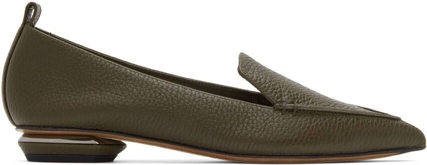 Nicholas Kirkwood Green Beya Loafers - Picture 5