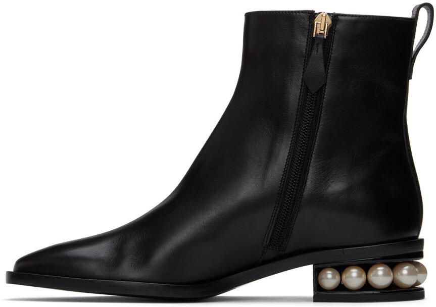 Nicholas Kirkwood Black Casati Ankle Boots - Picture 3