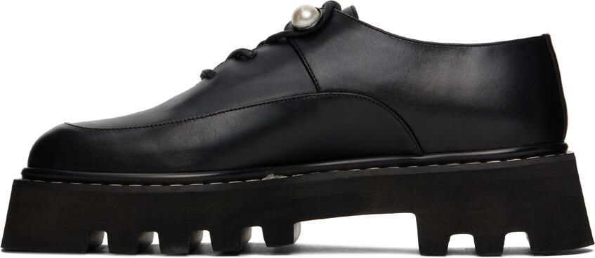 Nicholas Kirkwood Black Pearlogy Derbys - Picture 3