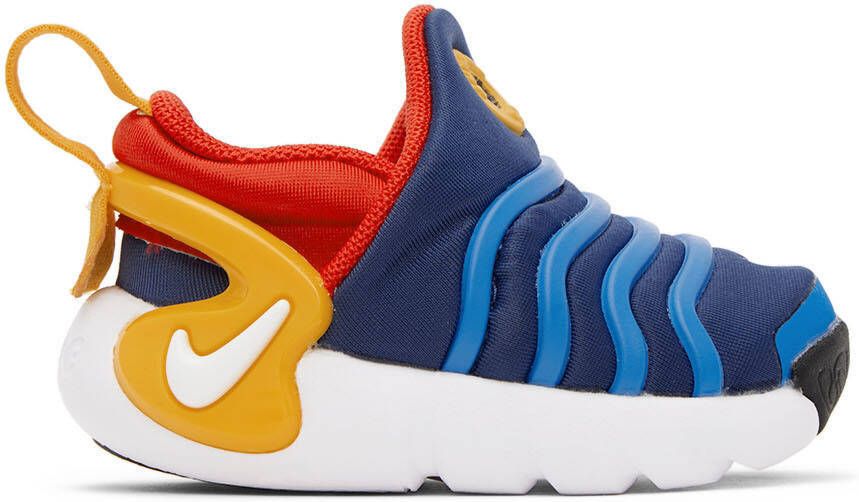 Nike Baby Blue & Red Dynamo Go Sneakers - Picture 4