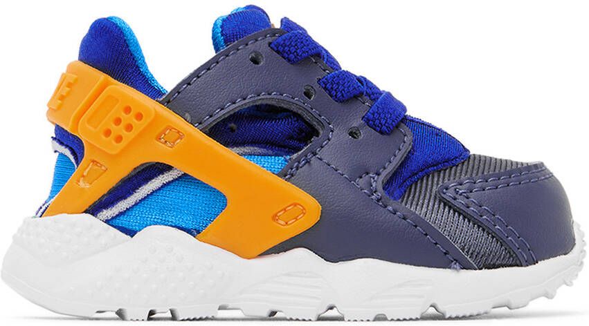 Nike Baby Blue Huarache Run Sneakers - Picture 4