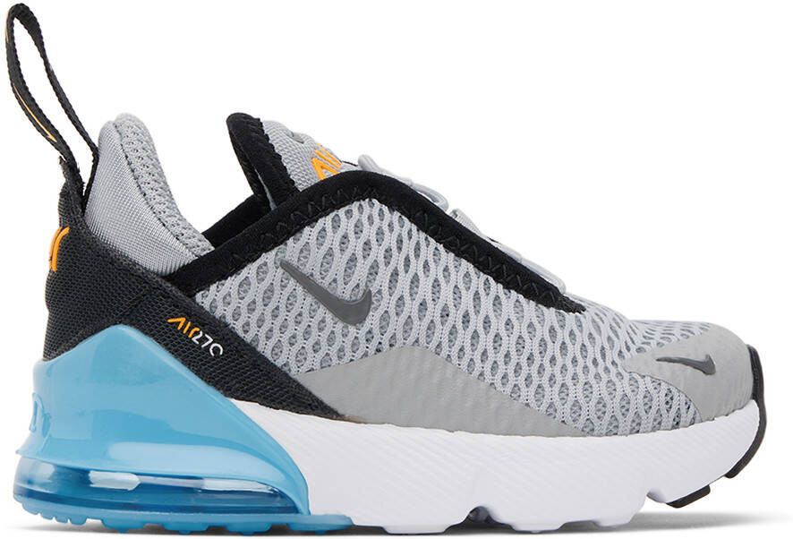 Nike Baby Gray Air Max 270 Sneakers - Picture 4