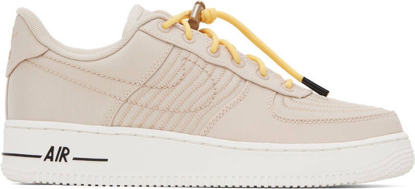 Nike Beige Air Force 1 LV8 Sneakers - Picture 5