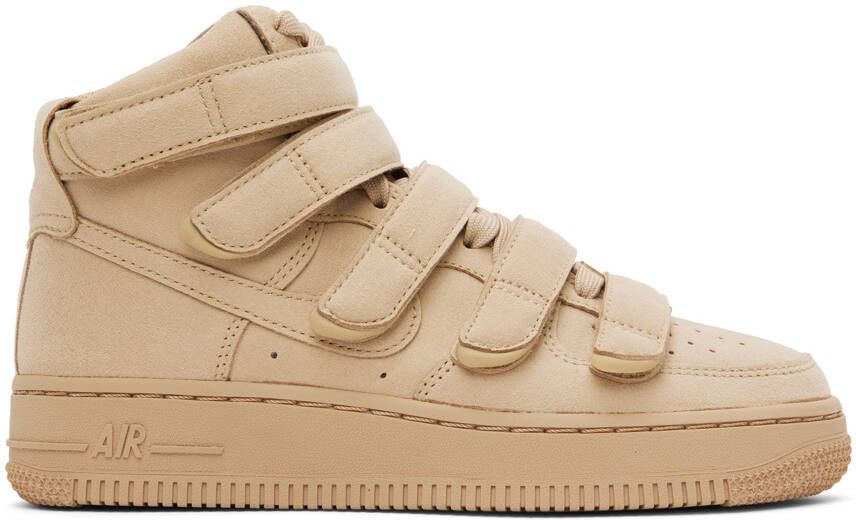 Nike Beige Billie Eilish Edition Air Force 1 High '07 SP Sneakers - Picture 5