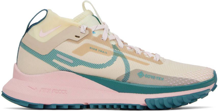 Nike Gray React Pegasus Trail 4 GTX Sneakers - Picture 4