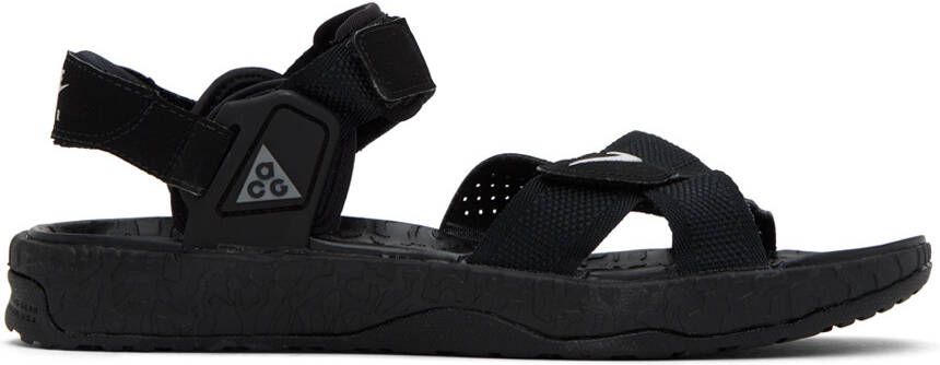 Nike Black ACG Air Deschutz+ Sandals - Picture 5