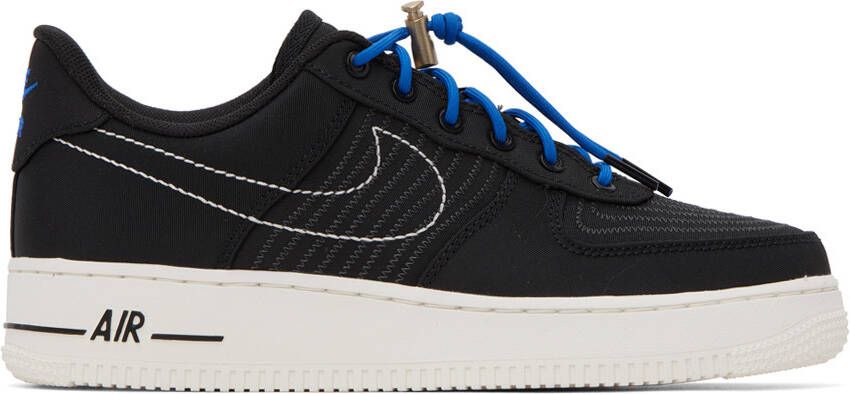 Nike Black Air Force 1 LV8 Sneakers - Picture 5
