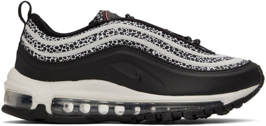 Nike Black & White Air Max 97 SE Sneakers - Picture 4