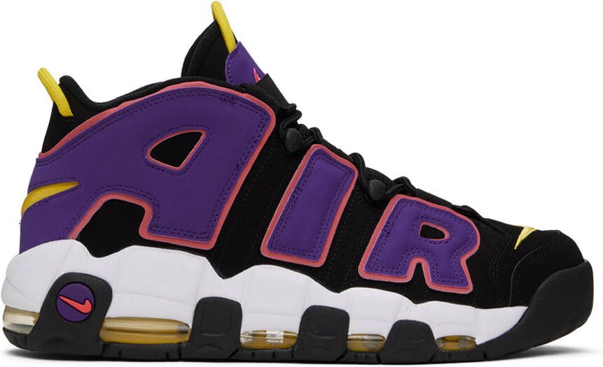 Nike Black Air More Uptempo '96 Sneakers - Picture 5
