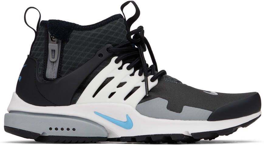 Nike Black Air Presto Mid Utility Sneakers