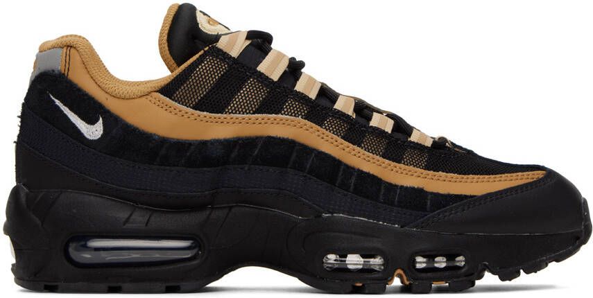 Nike Black & Gold Air Max 95 Sneakers - Picture 5