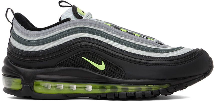 Nike Black & Gray Air Max 97 Sneakers - Picture 5