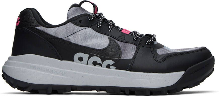 Nike Black & Gray Lowcate SE Sneakers - Picture 5