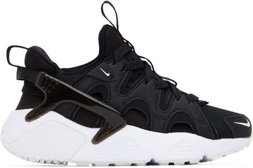 Nike Black & White Air Huarache Craft Sneakers - Picture 5