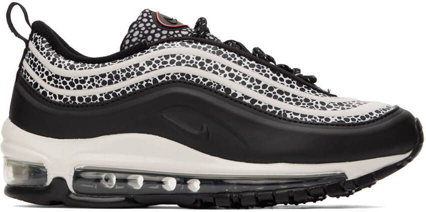 Nike Black & White Air Max 97 SE Sneakers - Picture 6