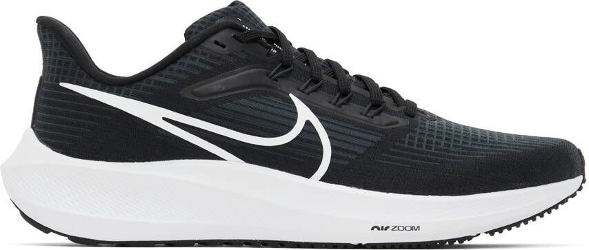 Nike Black & White Air Zoom Pegasus 39 Sneakers - Picture 7