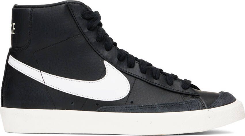Nike Black Blazer Mid '77 Vintage Sneakers - Picture 6