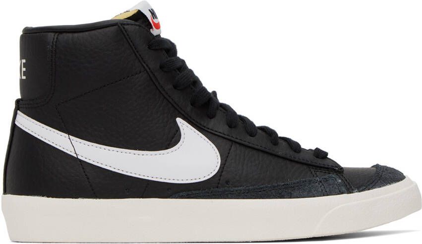 Nike Black Blazer Mid '77 Vintage Sneakers - Picture 3