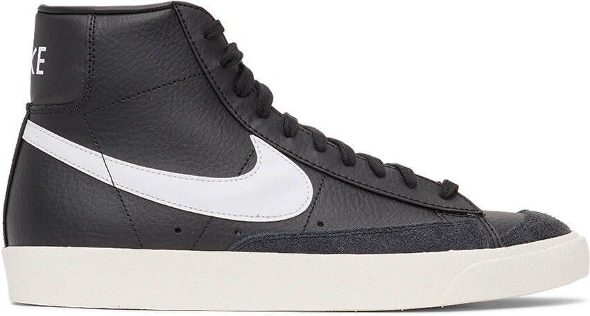 Nike Black Blazer Mid '77 Vintage Sneakers - Picture 5