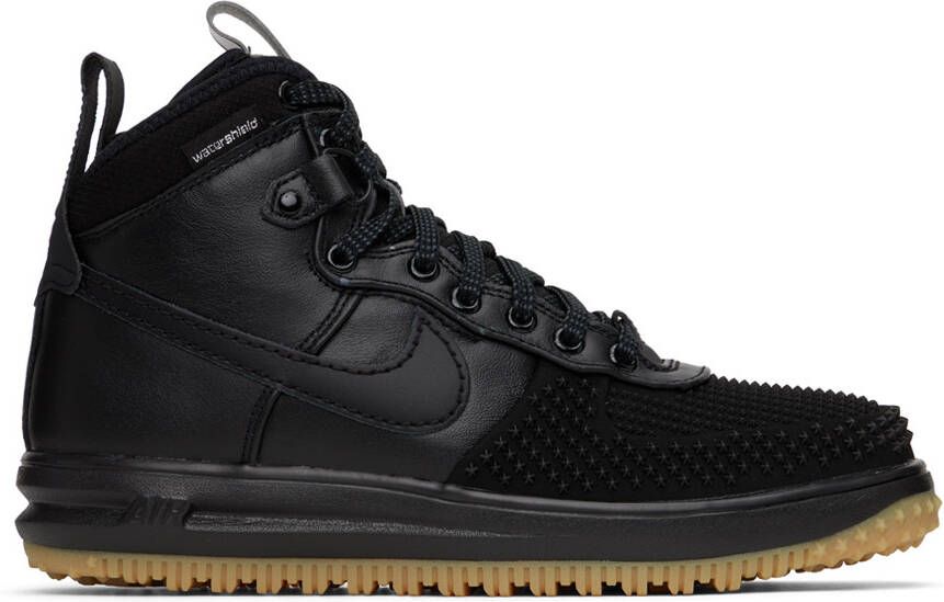 Nike Black Lunar Force 1 Duckboot Sneakers - Picture 2