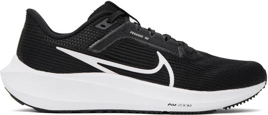Nike Black Pegasus 40 Sneakers - Picture 5