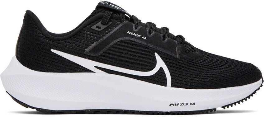 Nike Black Pegasus 40 Sneakers - Picture 4