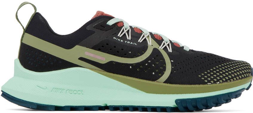 Nike Black React Pegasus Trail 4 Sneakers