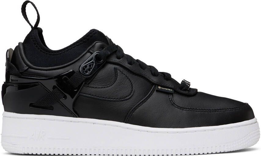 Nike Black Undercover Edition Air Force 1 Sneakers - Picture 6