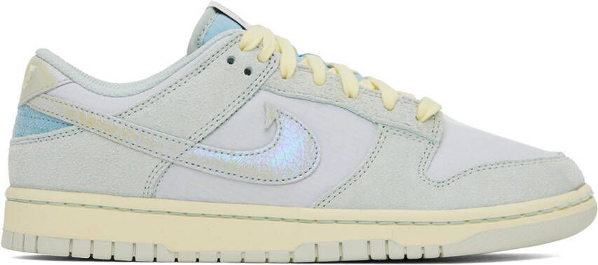 Nike Blue Dunk Low Retro SE Sneakers - Picture 5