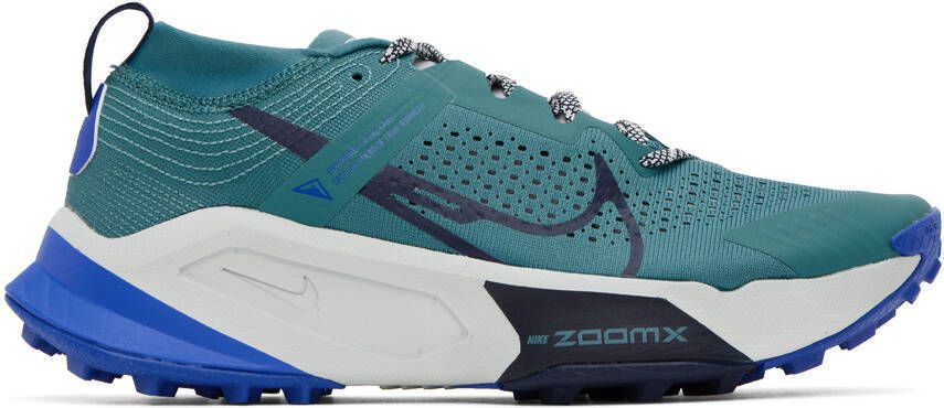 Nike Blue Zegama Sneakers - Picture 5