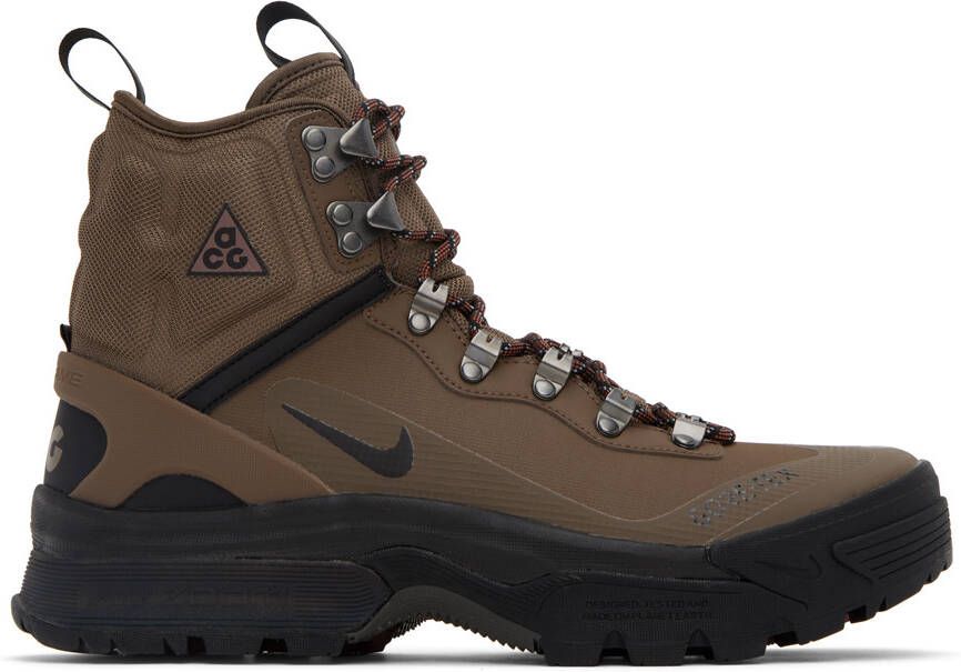 Nike Brown ACG Zoom Gaiadome Boots - Picture 7
