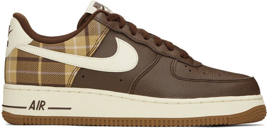 Nike Brown Air Force 1 '07 LX Sneakers - Picture 5