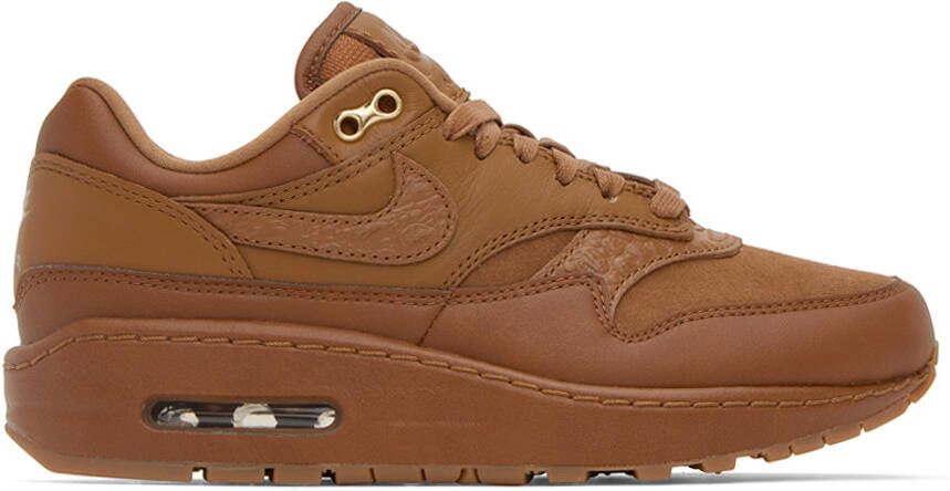 Nike Brown Air Max 1 '87 Sneakers - Picture 5