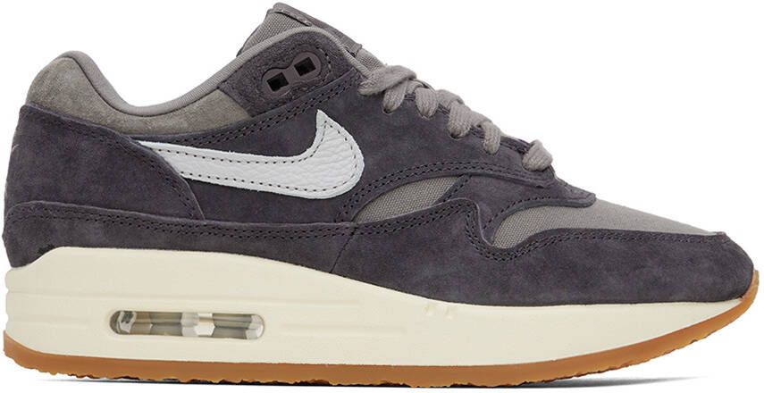 Nike Gray Air Max 1 PRM Sneakers - Picture 5