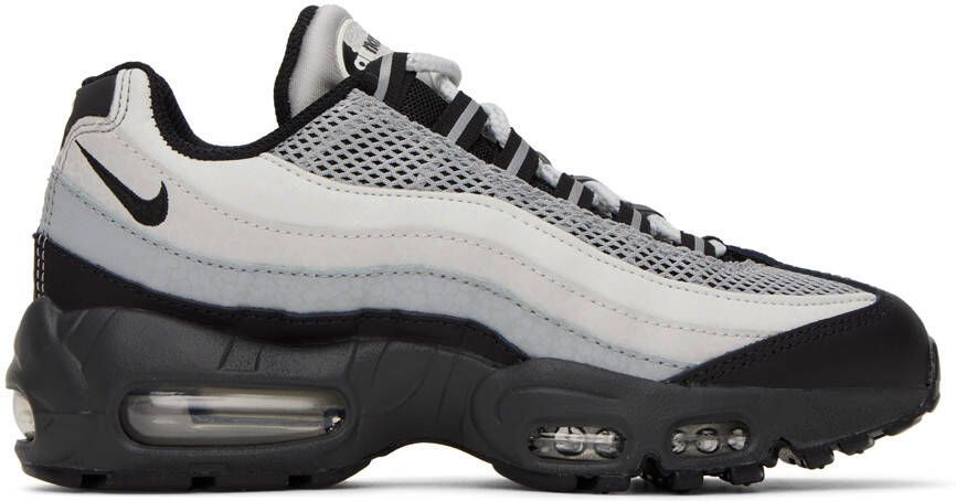 Nike Gray & Black Air Max 95 LX Sneakers - Picture 5