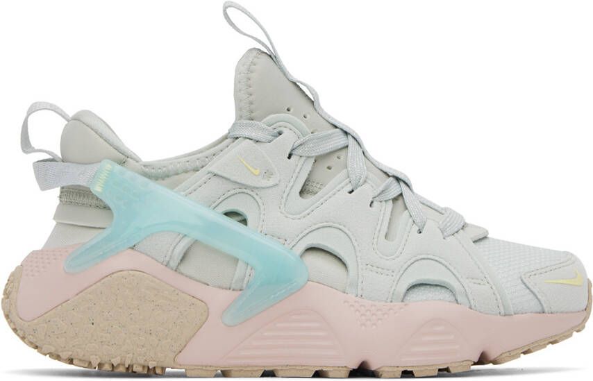 Nike Green Air Huarache Craft Sneakers - Picture 5