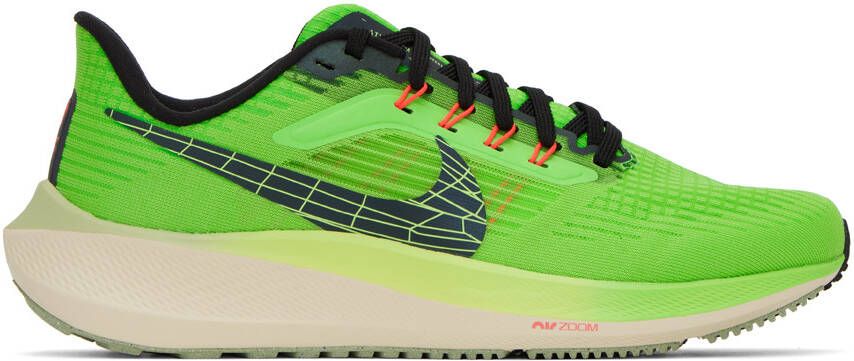 Nike Green Air Zoom Pegasus 39 Sneakers - Picture 5