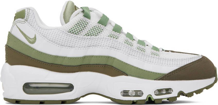 Nike Green & White Air Max 95 Sneakers - Picture 5