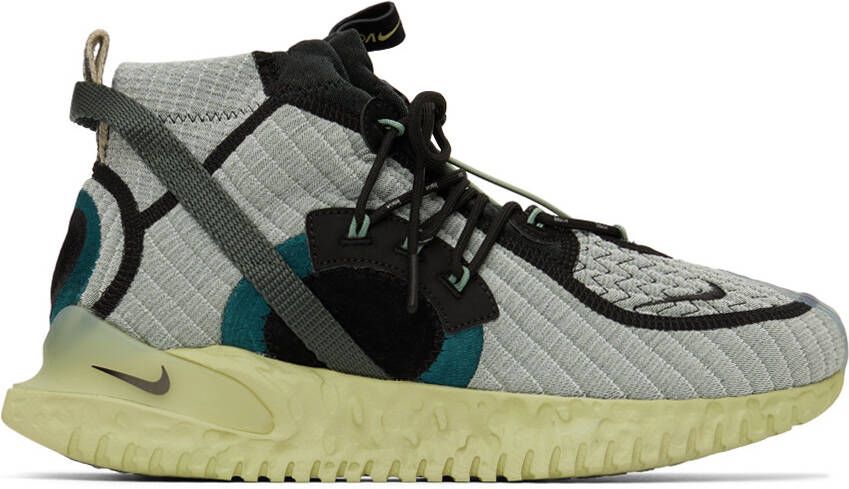 Nike Grey Flow 2020 ISPA SE Sneakers - Picture 5