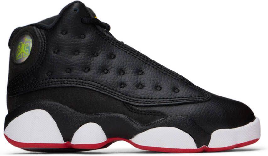 Nike Jordan Kids Black Jordan 13 Retro Little Kids Sneakers - Picture 4